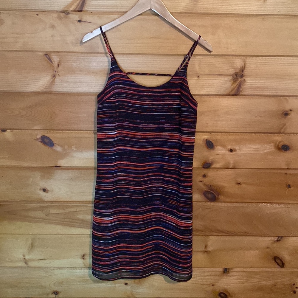 Decree stripes lightweight spaghetti strap dress